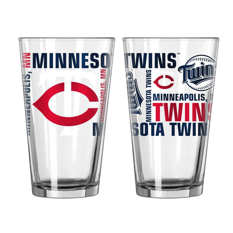 Boelter 16oz Spirit Pint Glass  Minnesota Twins