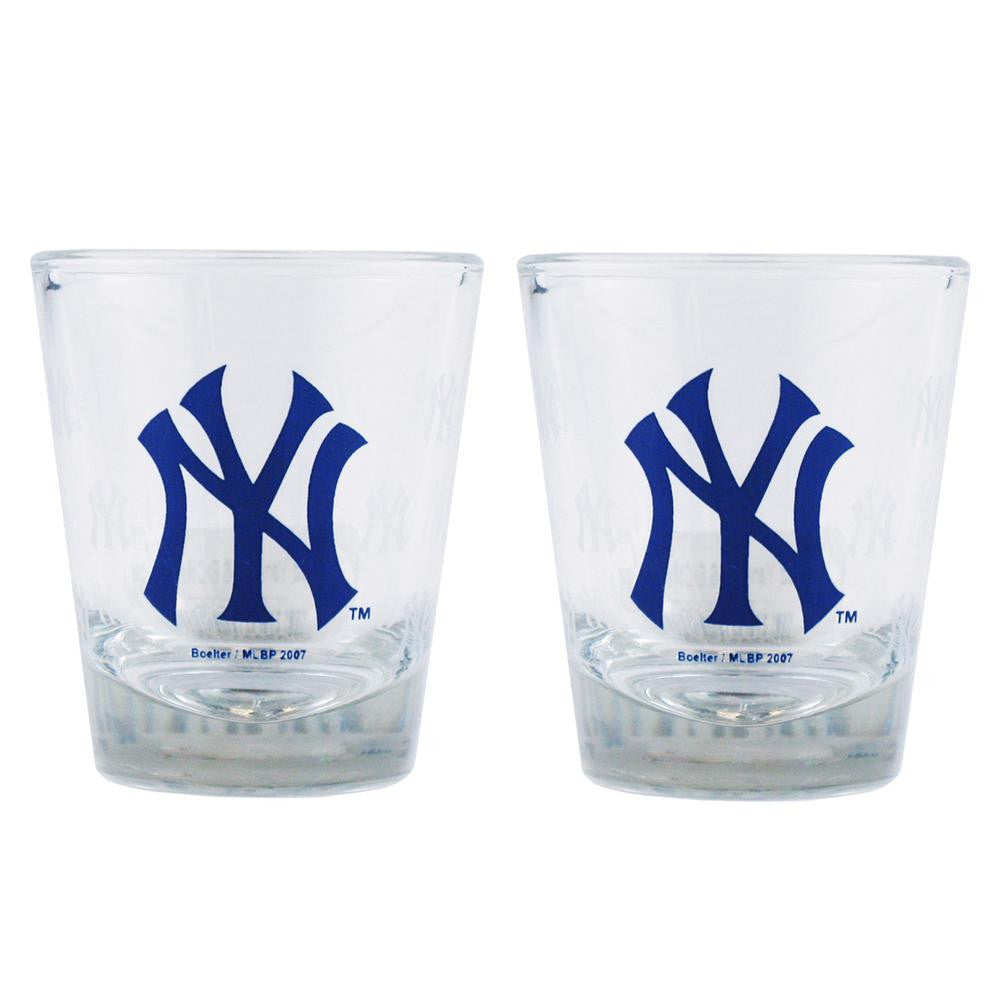 Boelter Shot Glasses 2-Pack - New York Yankees