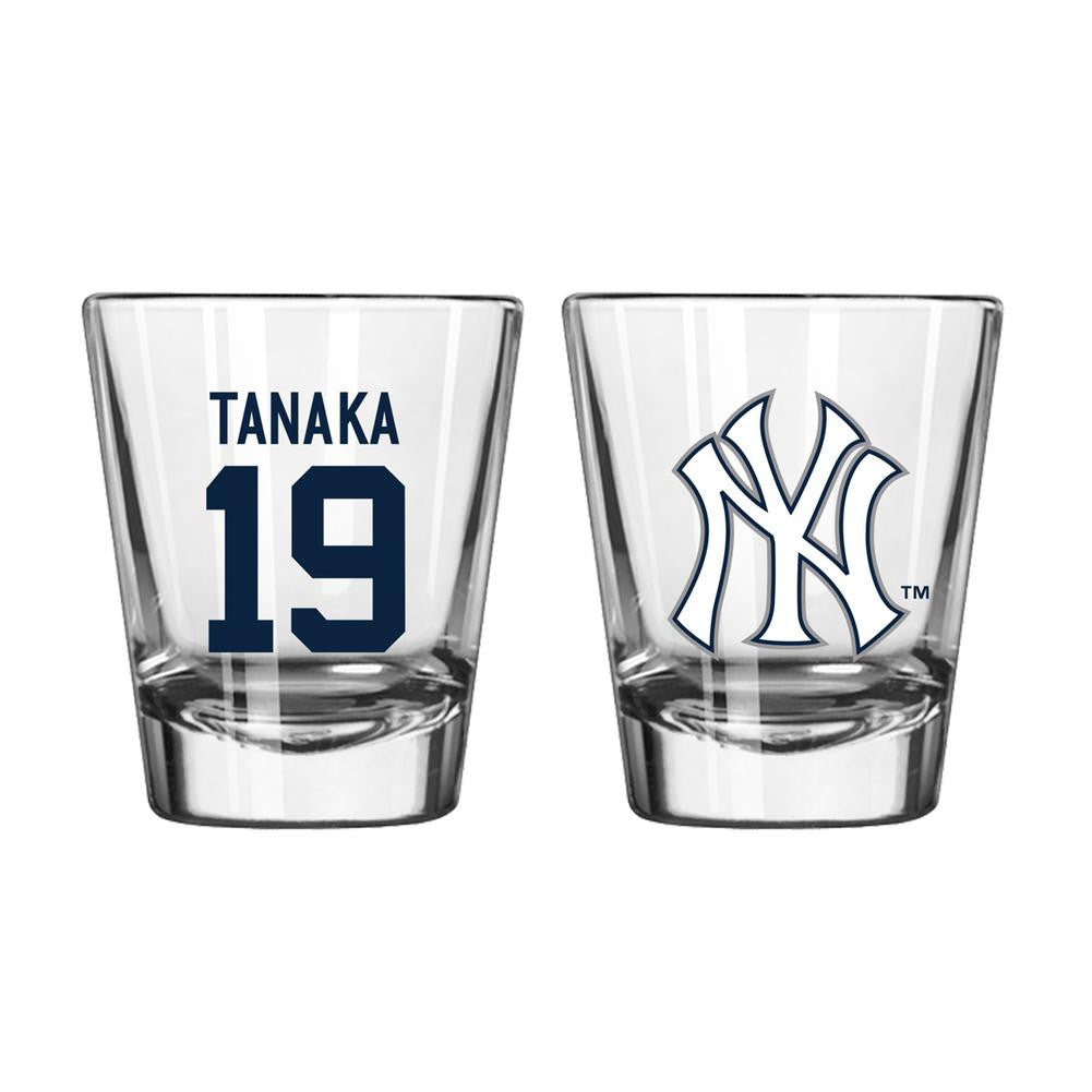 MLB New York Yankees Masahiro Tanaka #19 Shot Glass