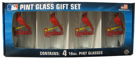 Boelter 4 pack Beverage Glass Set - Saint Louis Cardinals