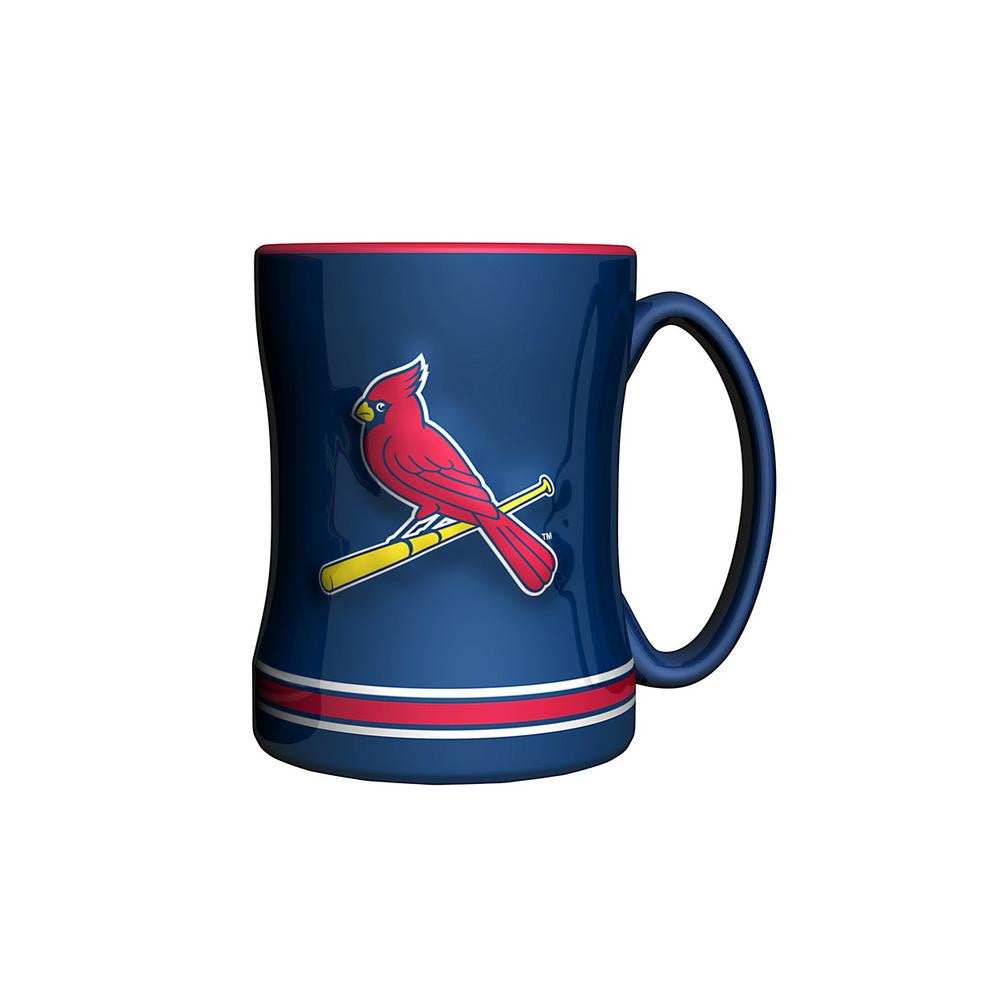 Boelter Boxed Relief Sculpted Mug - St. Louis Cardinals