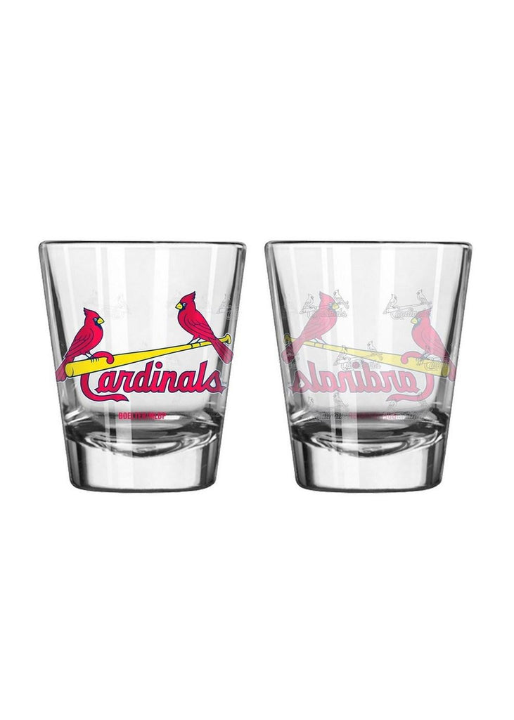 Boelter 2 ounce Satin Etch Shot Glass MLB St. Louis Cardinals