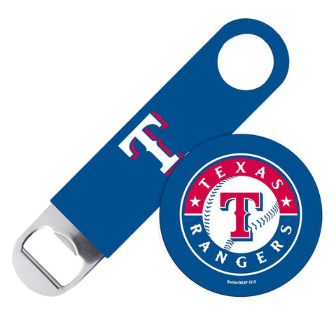 MLB Texas Rangers Boelter Opener-Coaster Set
