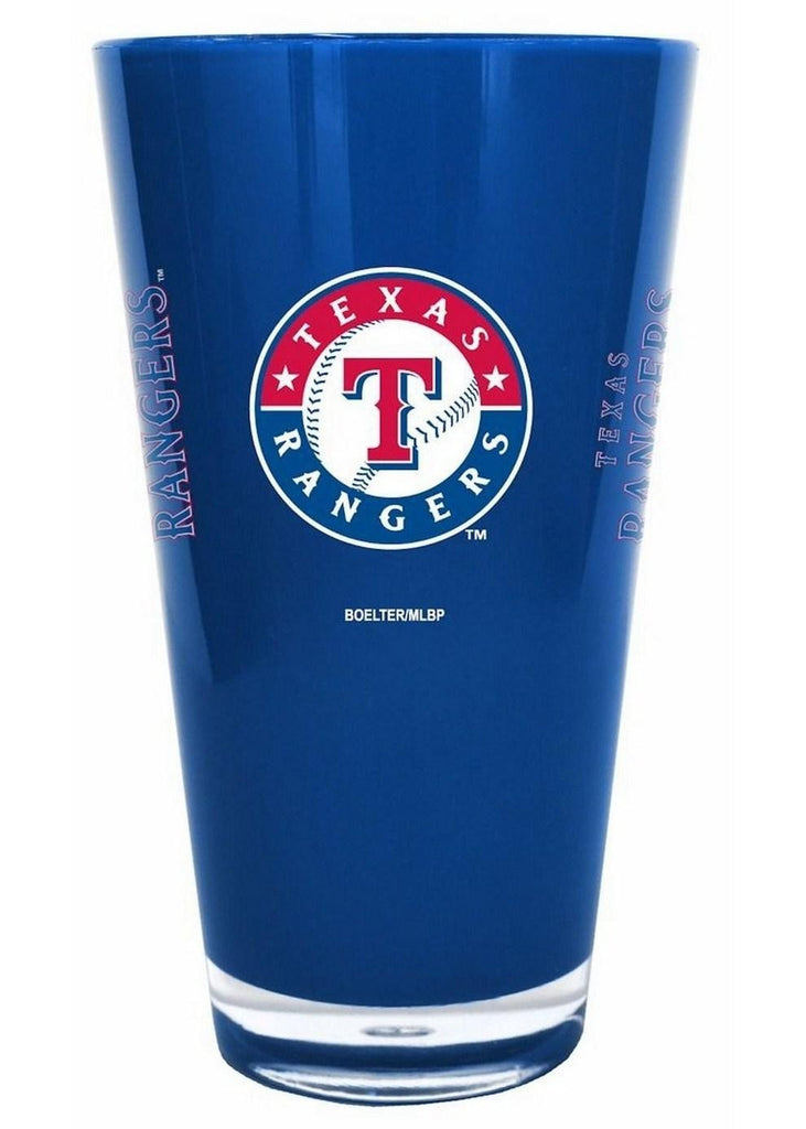 MLB Texas Rangers 16 Oz. Double Walled Heavy Plastic Cups