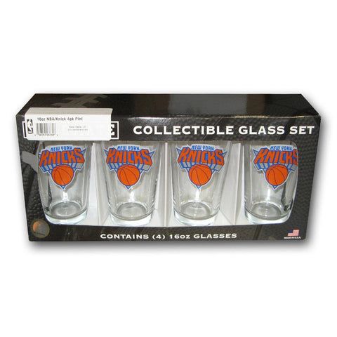 Boelter 4 Pack Pint Glass - New York Knicks
