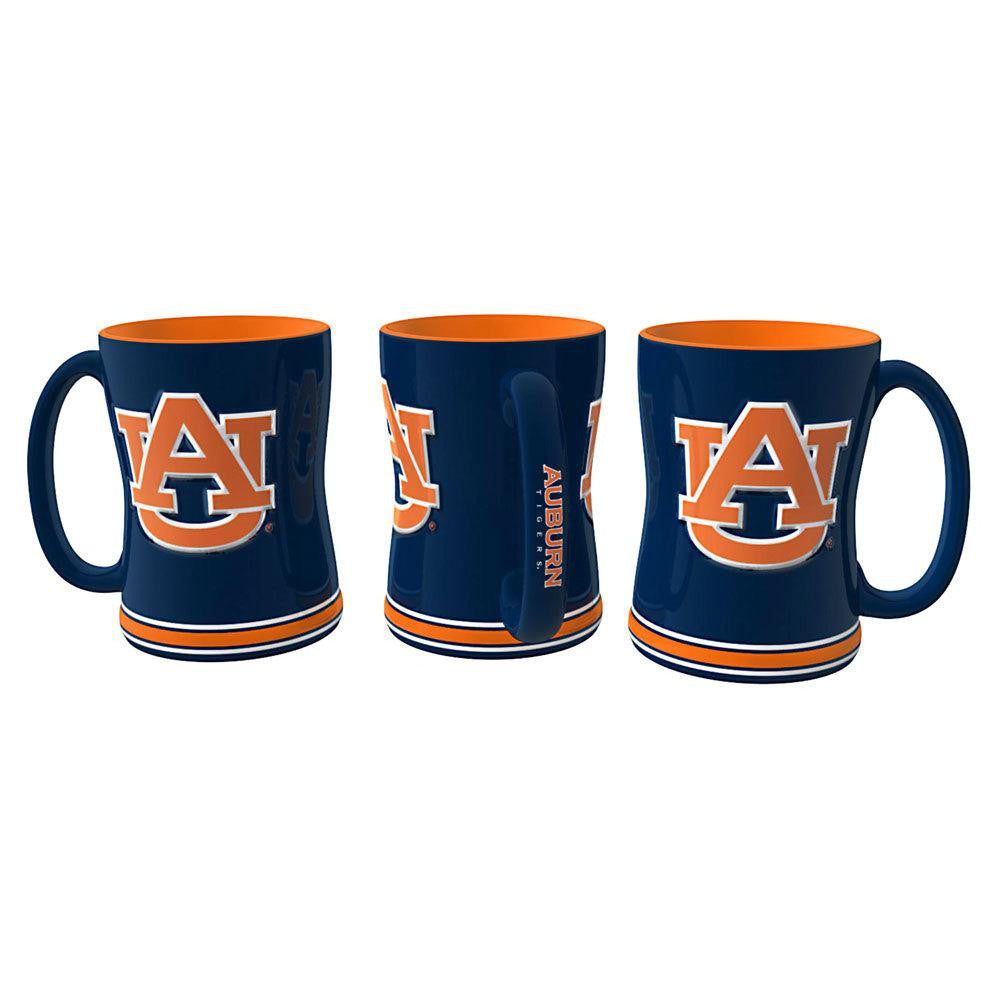 Auburn Tigers NCAA Coffee Mug - 15oz Sculpted (Single Mug)