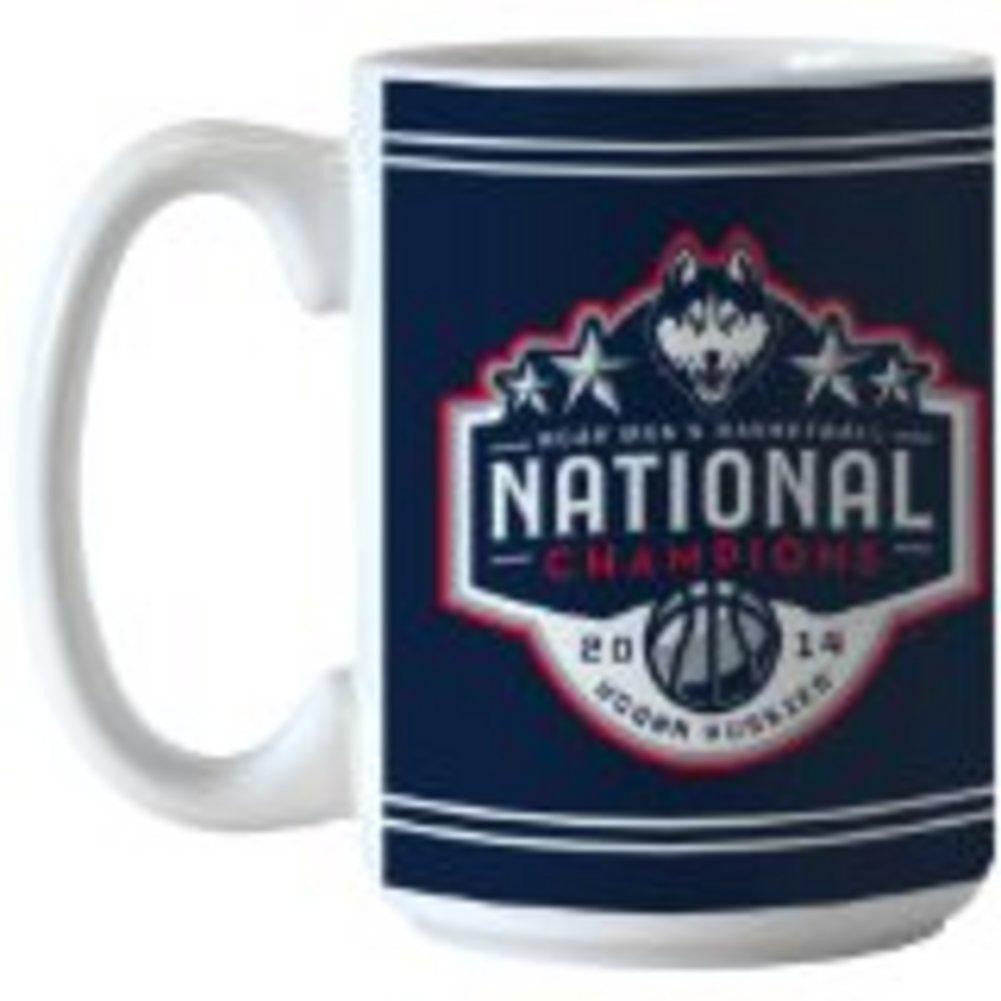 Boelter 15-Ounce Sublimated Coffee Mug - NCAA 2014 Men's Basketball Champion UConn Huskies