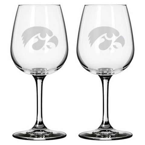 Boelter 2-Pack Wine Glasses - NCAA Iowa State