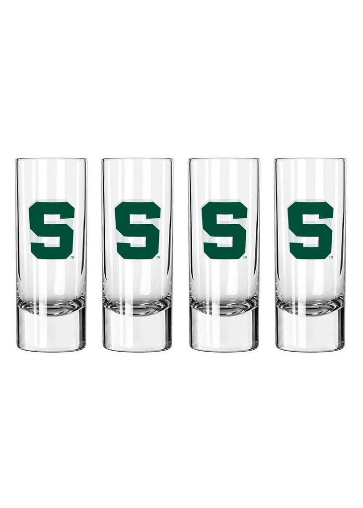 Boelter 2.5 ounce Shot Glass NCAA Michigan State Spartans