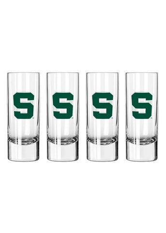 Boelter 2.5 ounce Shot Glass NCAA Michigan State Spartans