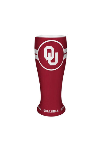 Boelter Sculpted ceramic mini pilsner NCAA Oklahoma Sooners