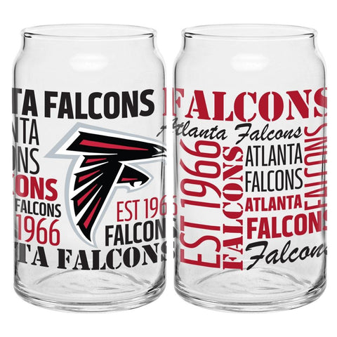 Boelter 16-Ounce Spirit Glass Can - NFL Atlanta Falcons