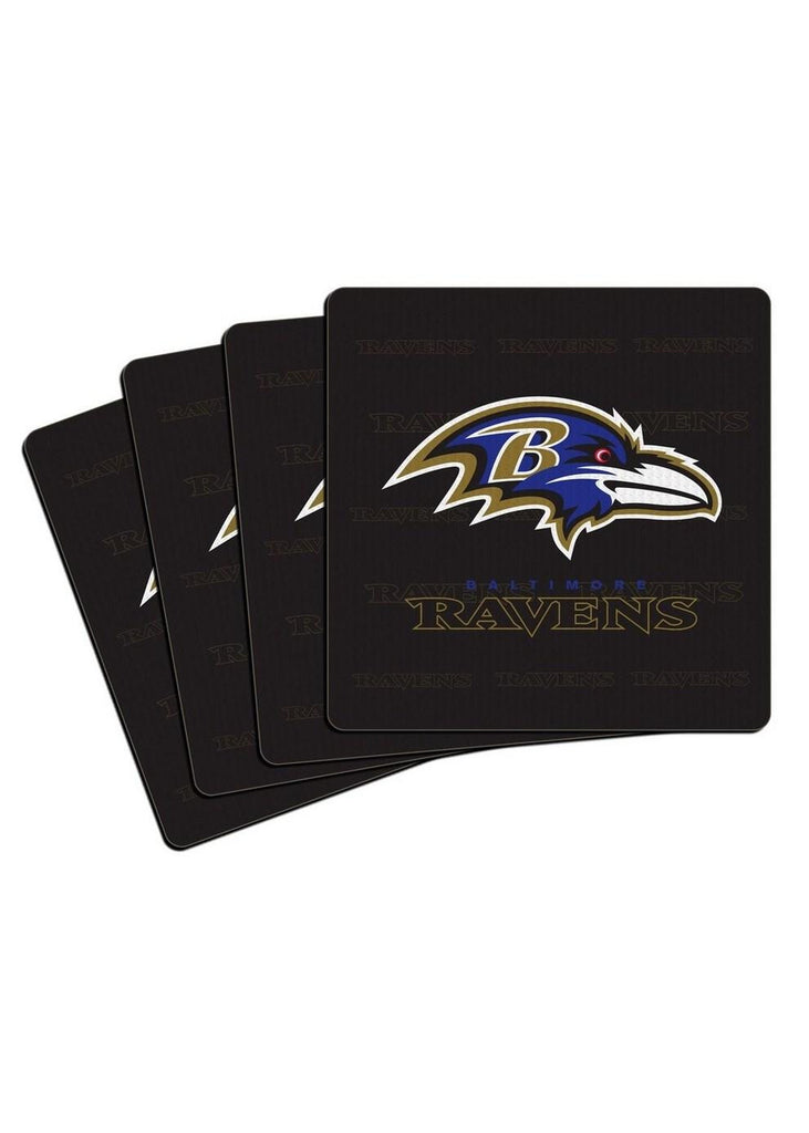 Boelter 4 pack Neoprene Coasters NFL Baltimore Ravens
