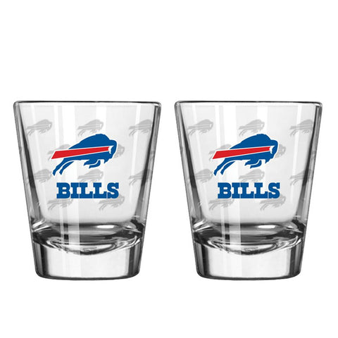 Boelter 2pk Shot Glass- Buffalo Bills