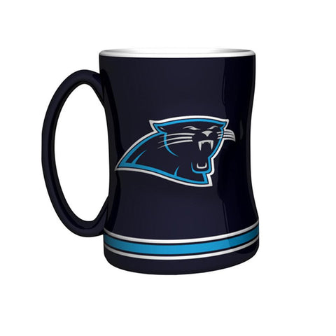 Boxed Relief Sculpted Mug - Carolina Panthers