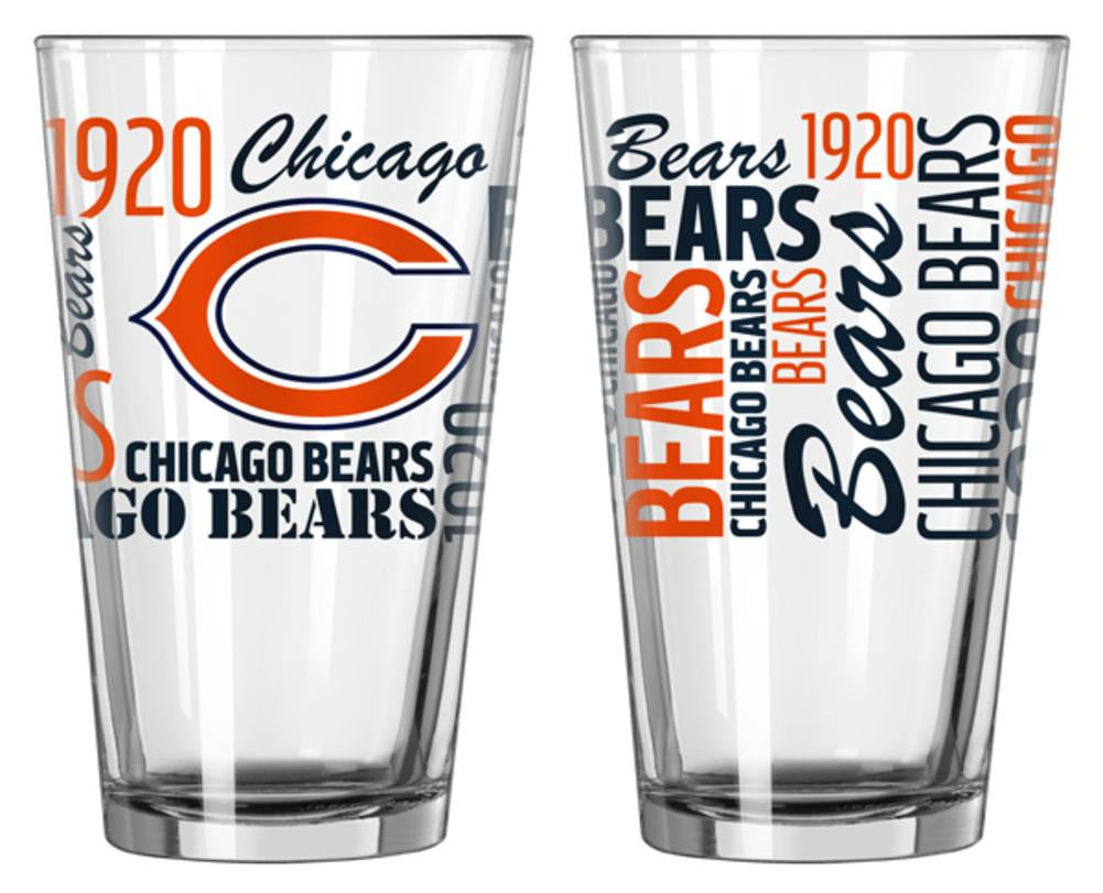 Boelter 16-Ounce Spirit Pint Glass - NFL Chicago Bears