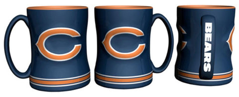 Relief Sculpted Mug-Chicago Bears