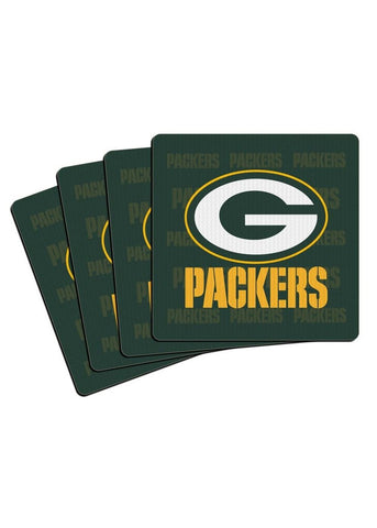Boelter 4 pack Neoprene Coasters NFL Green Bay Packers