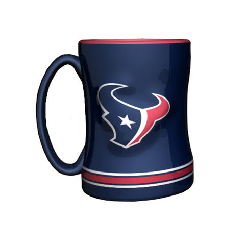 Boxed Relief Sculpted Mug - Houston Texans
