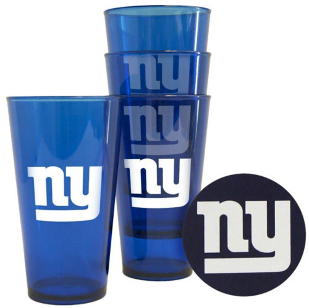 Boelter NFL New York Giants 4 pack Beverage Glass Set