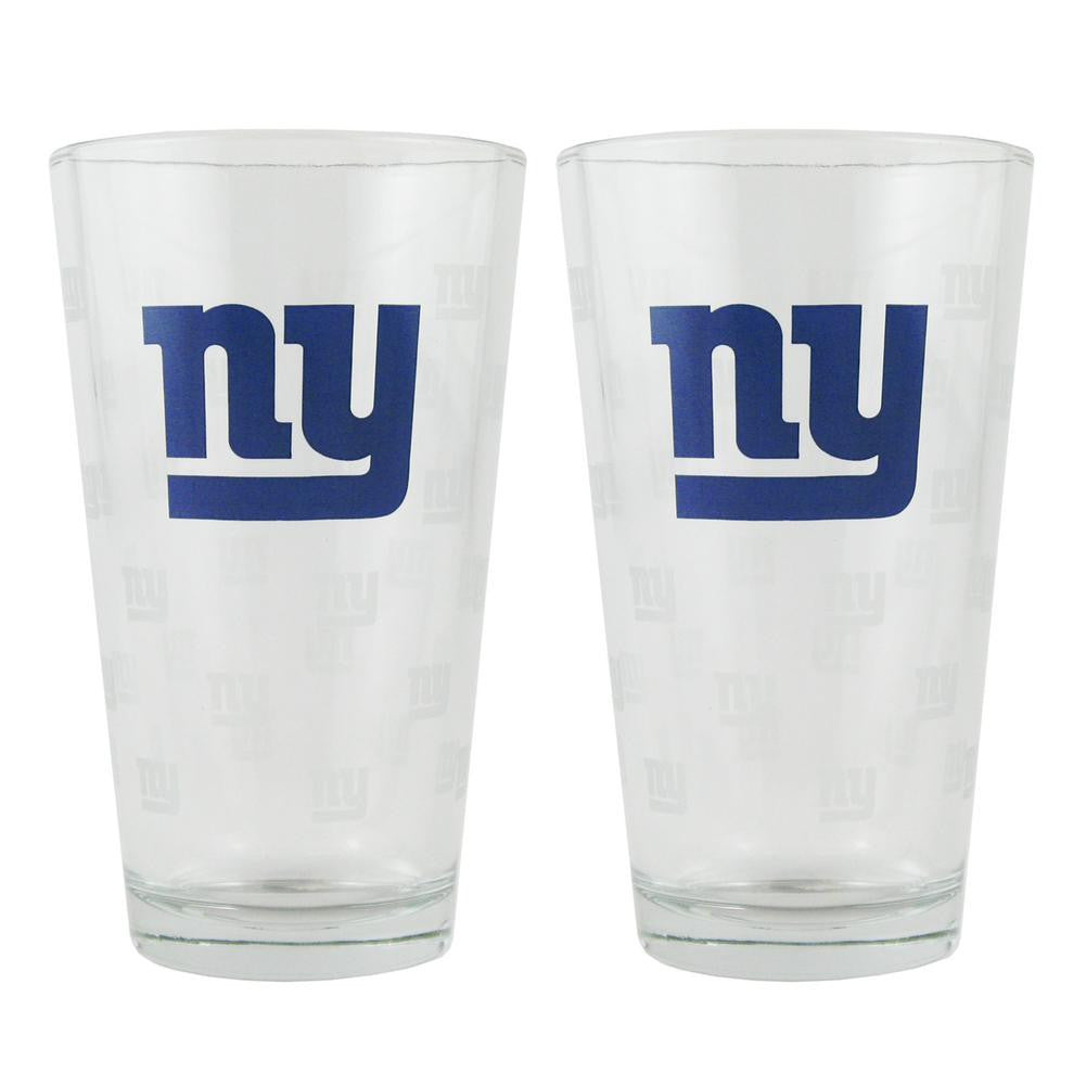 Boelter Pint Glass 2-Pack - New York Giants
