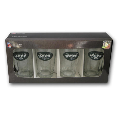 4 Pack Pint Glass NFL - New York Jets