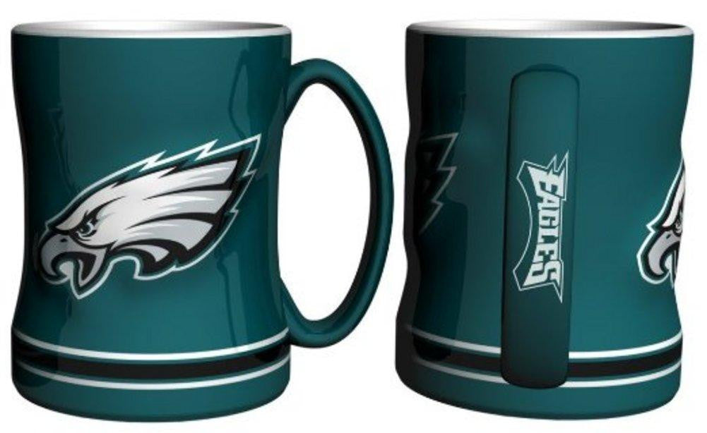 Relief Sculpted Mug-Philadelphia Eagles