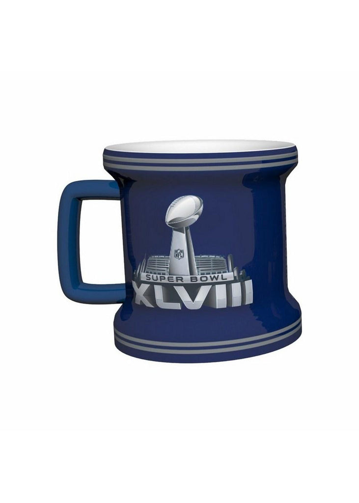 NFL Super Bowl XLVIII Sculpted Mini Mug  2-Ounce