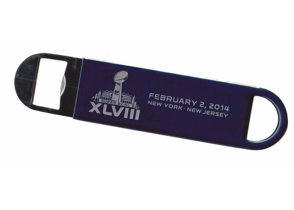 Super Bowl XLVIII Boelter Brands Super Bowl XLVIII Vinyl-Covered Opener