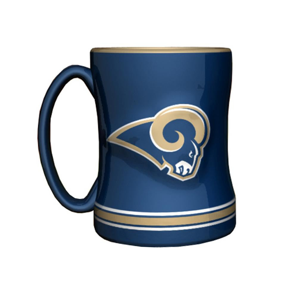 St. Louis Rams NFL Coffee Mug - 15Oz Sculpted