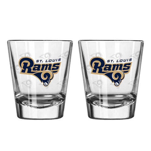 NFL St. Louis Rams 2 oz. Shot Glasses