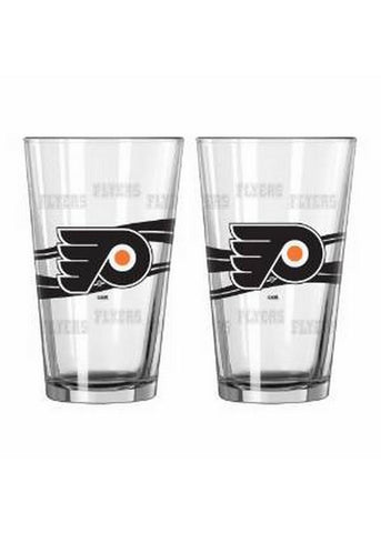 NHL Philadelphia Flyers Elite Pint Glasses