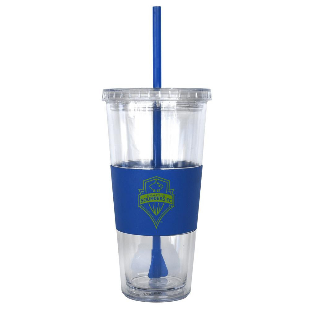 Boelter 22-Ounce Lidded Cup with Straw - MLS Seattle Sounders