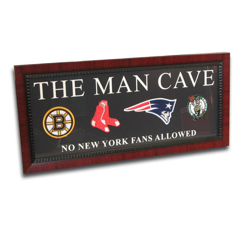 Boston Fan Man Cave Sign