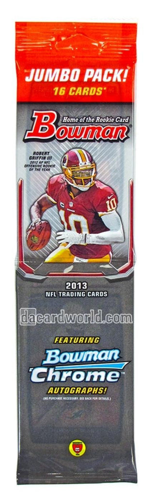 2013 Bowman NFL Single Value Pack