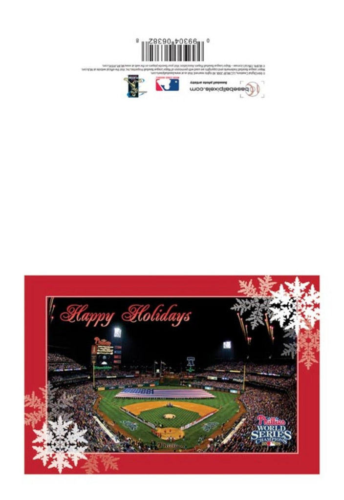 MLB Philadelphia Phillies10-Count Holiday Card Box