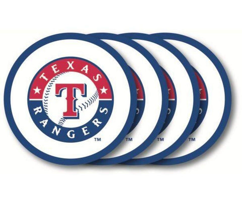 Coasters Set of 4- Texas Rangers