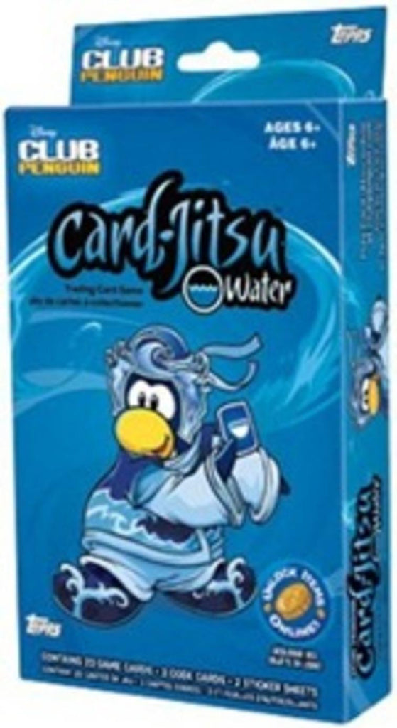 Club Penguin Jitsu Water Value Deck