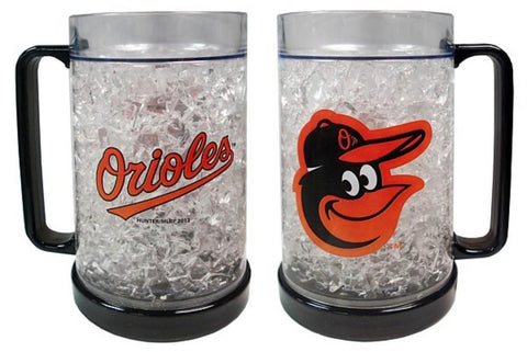 Baltimore Orioles 16Oz Crystal Freezer Mug