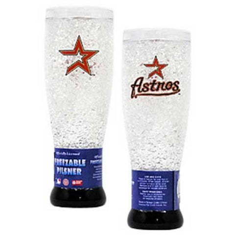 MLB Houston Astros Crystal Pilsner Glass