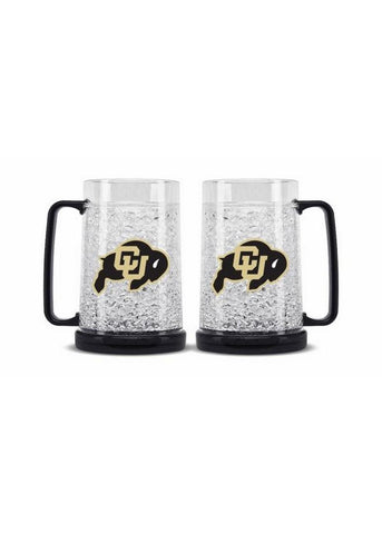 NCAA Colorado Golden Buffaloes Crystal Freezer Mug