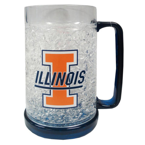Crystal Freezer Mug - Illinois University - Fighting Illini