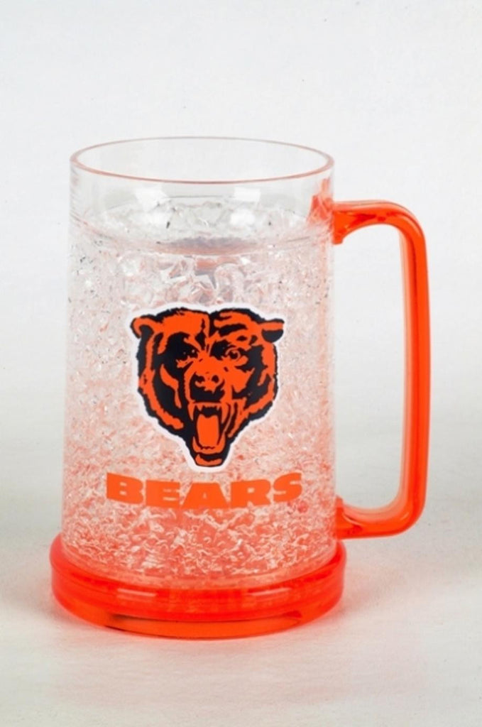 16Oz Crystal Freezer Mug NFL - Chicago Bears