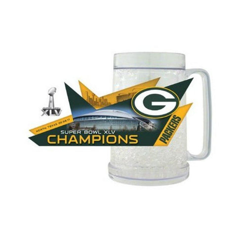 Superbowl 45 Green Bay Packers Crystal Mug