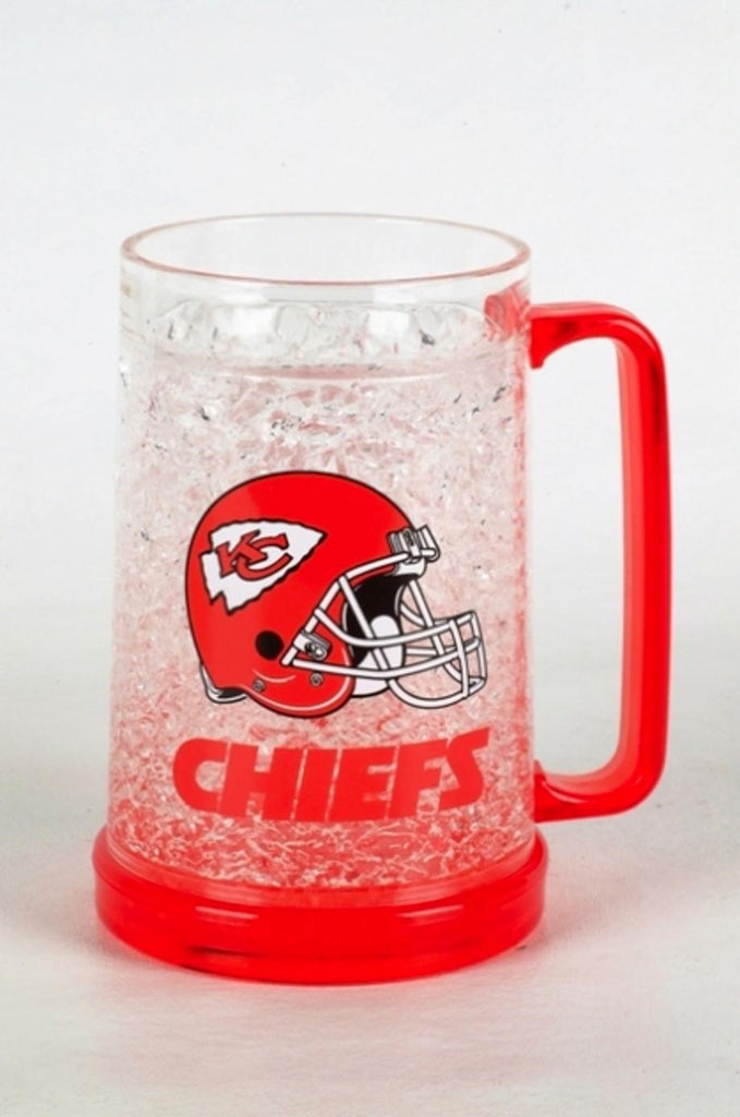 16Oz Crystal Freezer Mug NFL - Kansas City Chiefs