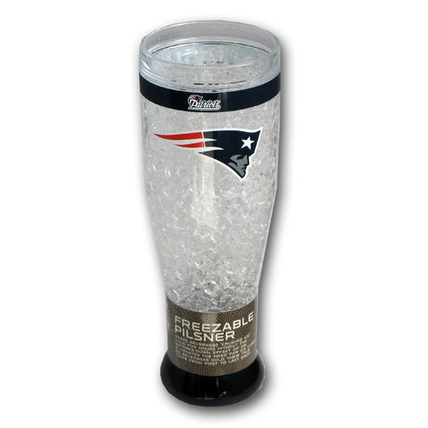 16Oz Crystal Freezer Pilsner NFL - New England Patriots