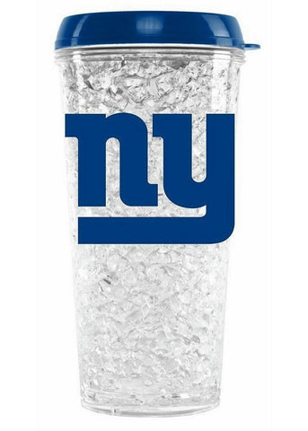Duckhouse Crystal Tumbler With Straw - New York Giants