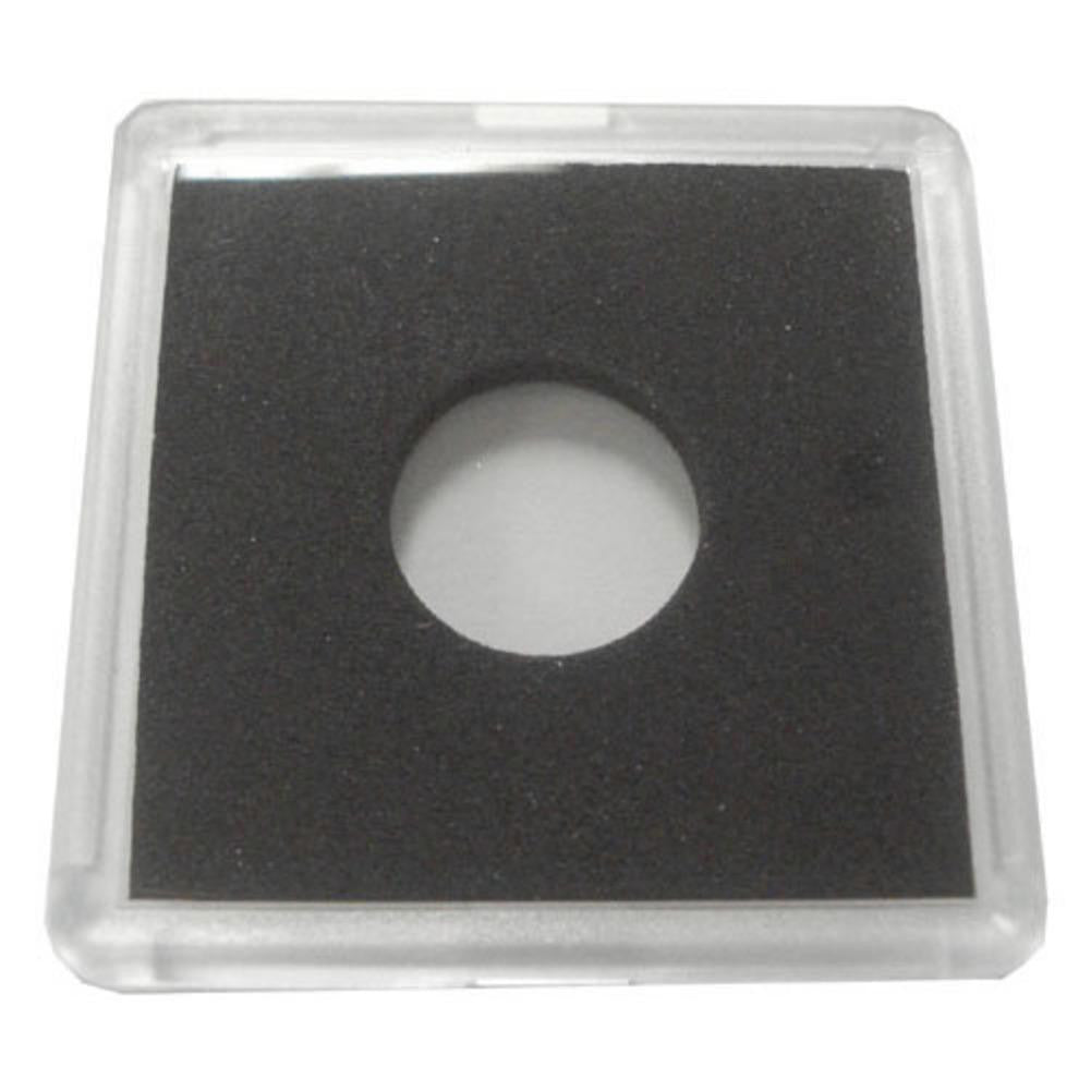 2X2 Plastic Coin Holder With Black Insert - Dime (25 Holders)