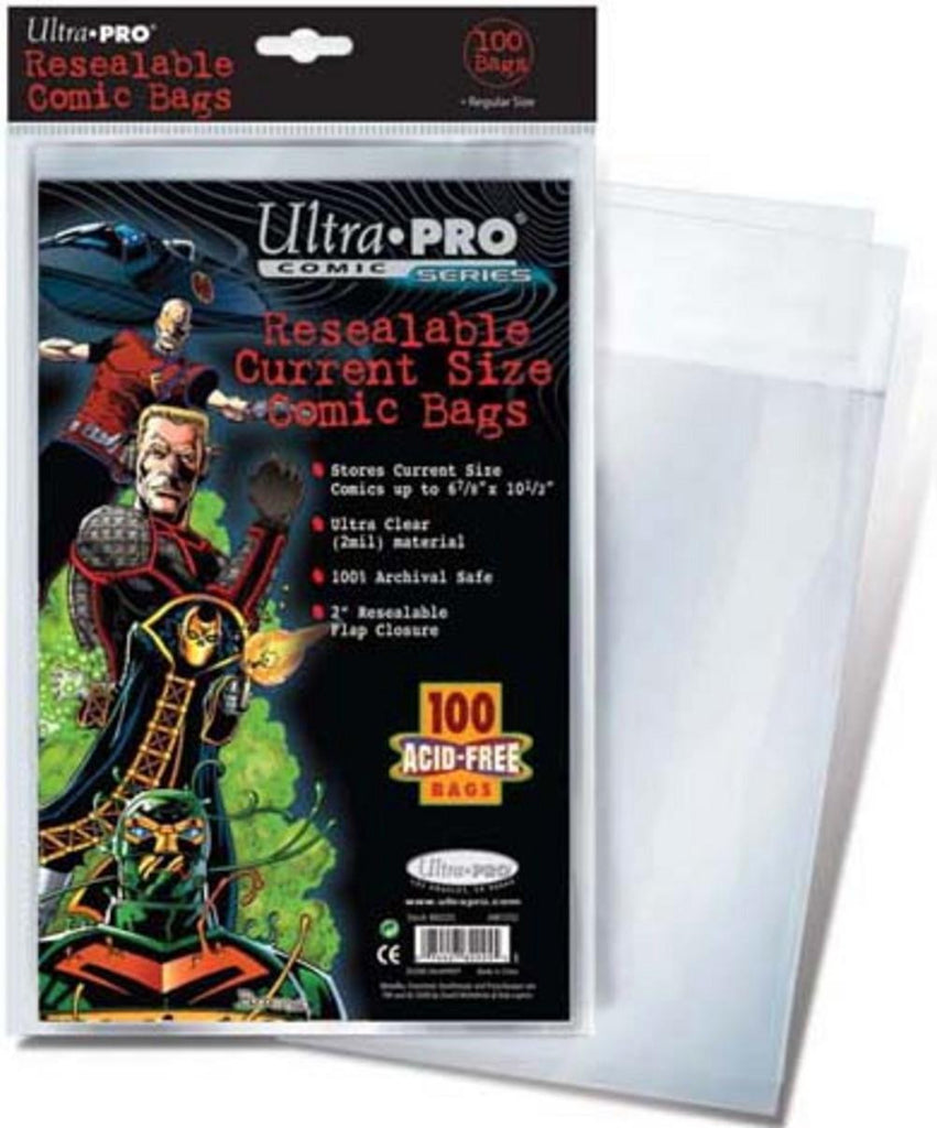 Ultra Pro Resealable Current Size Comic Bags