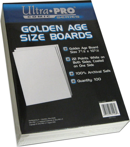 Ultra Pro Golden Age Size Comic Boards